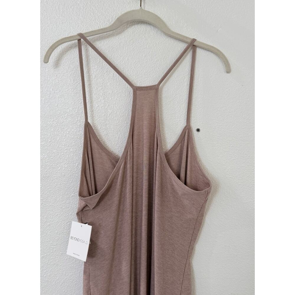 New Beyond Yoga Featherweight Soft Slumber Midi Sleep Dress Womens Chai 1X NWT - Picture 7 of 8
